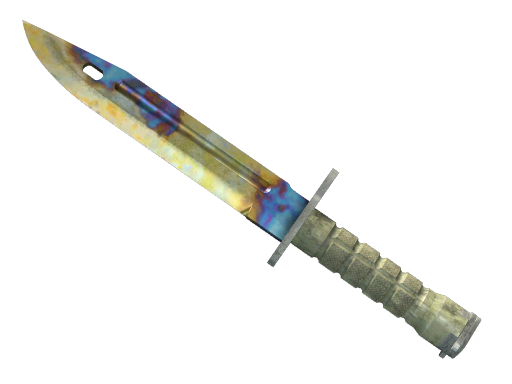 Buy CS2 knife ★ StatTrak™ Bayonet | Case Hardened (Well-Worn) skin