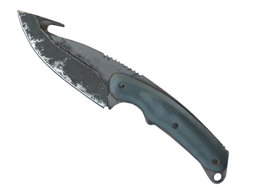 Buy CS2 knife ★ Gut Knife | Night (Battle-Scarred) skin