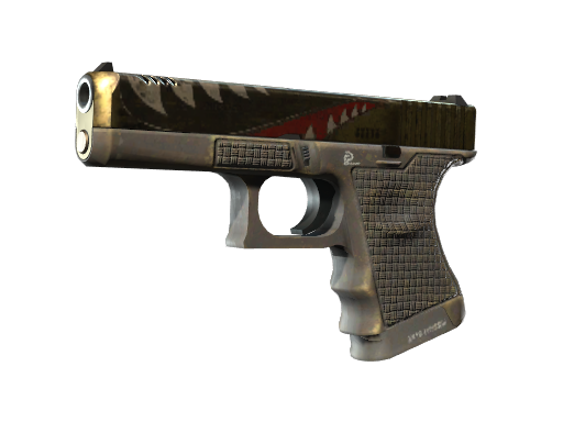 Buy CS2 pistol Glock-18 | Warhawk (Well-Worn) skin