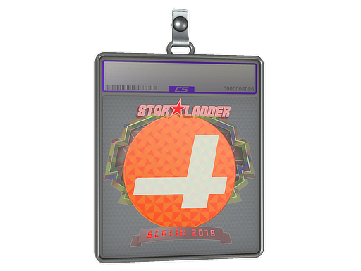 Buy CS2 charm Sticker Slab | CR4ZY (Holo) | Berlin 2019 skin