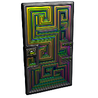 Buy Rust sheet metal door Bismuth Door skin