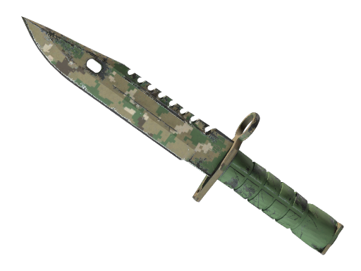 Buy CS2 knife ★ StatTrak™ M9 Bayonet | Forest DDPAT (Field-Tested) skin
