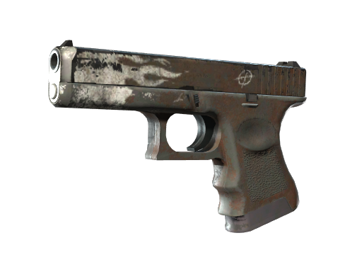 Buy CS2 pistol StatTrak™ Glock-18 | Oxide Blaze (Battle-Scarred) skin