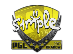 Buy CS2 sticker Sticker | s1mple | Krakow 2017 skin