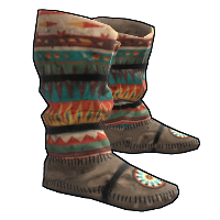 Buy Rust boots Native American Hide Shoes skin