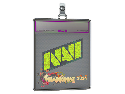 Buy CS2 charm Sticker Slab | Natus Vincere (Holo) | Shanghai 2024 skin