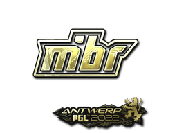 Buy CS2 sticker Sticker | MIBR (Gold) | Antwerp 2022 skin