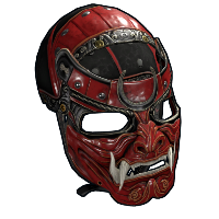 Buy Rust metal facemask Ronin Mask skin