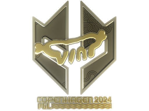 Buy CS2 sticker Sticker | VINI (Gold) | Copenhagen 2024 skin