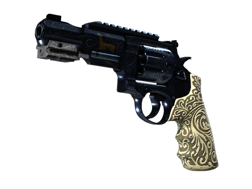 Buy CS2 pistol R8 Revolver | Llama Cannon (Well-Worn) skin