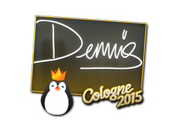 Buy CS2 sticker Sticker | dennis | Cologne 2015 skin