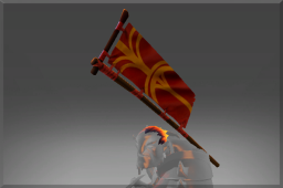 Buy Dota 2 wearable Autographed Mentor of the High Plains Ceremonial Banner skin