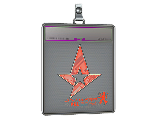 Buy CS2 charm Sticker Slab | Astralis (Holo) | Antwerp 2022 skin
