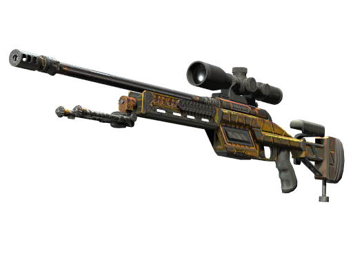 Buy CS2 sniper rifle StatTrak™ SSG 08 | Big Iron (Battle-Scarred) skin