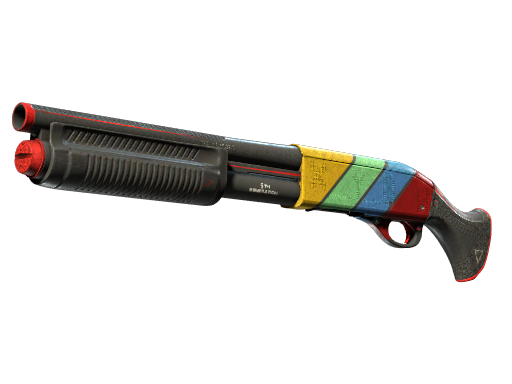 Buy CS2 shotgun StatTrak™ Sawed-Off | Analog Input (Battle-Scarred) skin