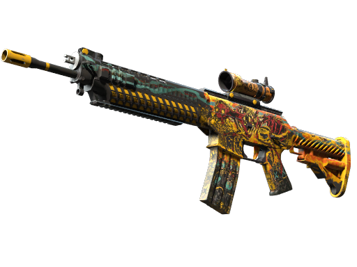 Buy CS2 rifle StatTrak™ SG 553 | Colony IV (Minimal Wear) skin