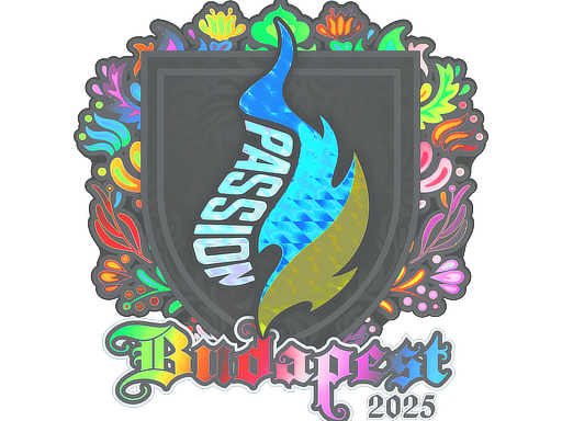 Buy CS2 sticker Sticker | Passion UA (Holo) | Budapest 2025 skin