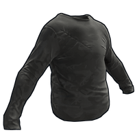 Buy Rust clothing Black Longsleeve T-Shirt skin