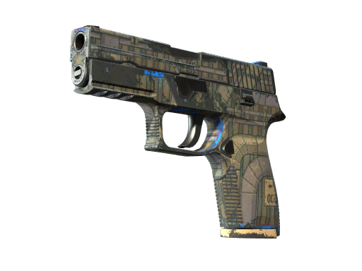 Buy CS2 pistol Souvenir P250 | Exchanger (Well-Worn) skin