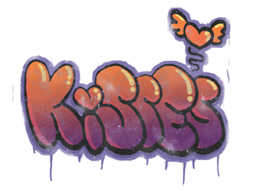 Buy CS2 graffiti Sealed Graffiti | Kisses skin