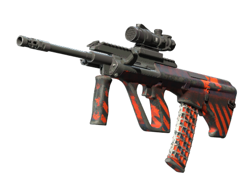 Buy CS2 rifle Souvenir AUG | Radiation Hazard (Field-Tested) skin
