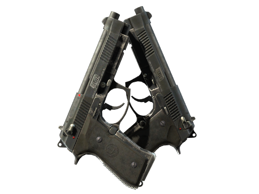 Buy CS2 pistol Dual Berettas | Elite 1.6 (Battle-Scarred) skin