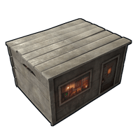 Buy Rust wooden box Brutalist Base Box skin