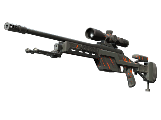 Buy CS2 sniper rifle StatTrak™ SSG 08 | Slashed (Battle-Scarred) skin