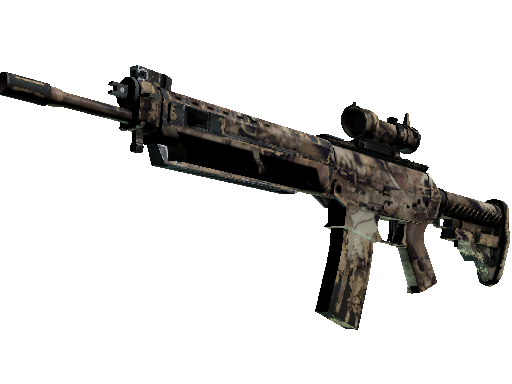 Buy CS2 rifle Souvenir SG 553 | Bleached (Well-Worn) skin