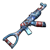 Buy Rust ak47u Evil Snowman AR skin