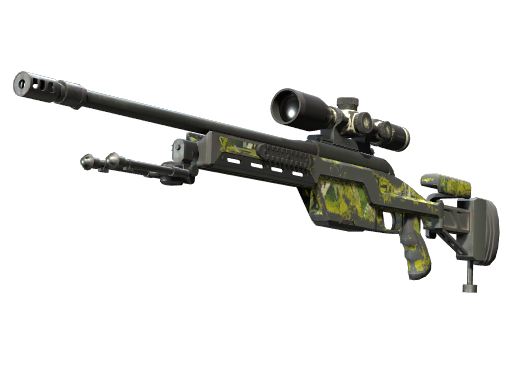 Buy CS2 sniper rifle SSG 08 | Spring Twilly (Battle-Scarred) skin