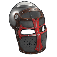 Buy Rust armor Knights Templar Facemask skin