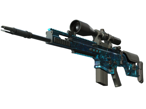 Buy CS2 sniper rifle StatTrak™ SCAR-20 | Grotto (Minimal Wear) skin