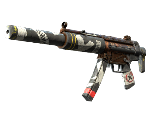Buy CS2 smg MP5-SD | Kitbash (Battle-Scarred) skin
