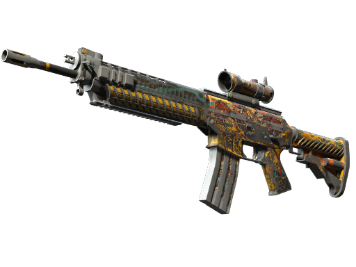 Buy CS2 rifle SG 553 | Colony IV (Battle-Scarred) skin