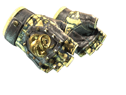 Buy CS2 gloves ★ Broken Fang Gloves | Yellow-banded (Well-Worn) skin