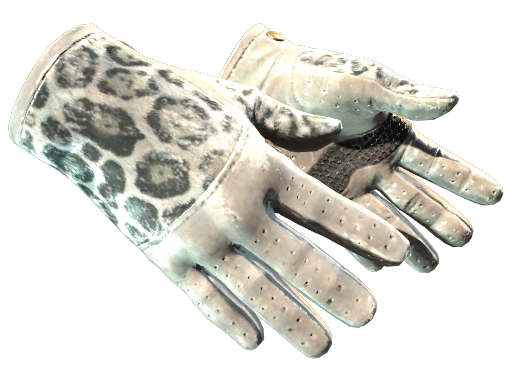 Buy CS2 gloves ★ Driver Gloves | Snow Leopard (Well-Worn) skin