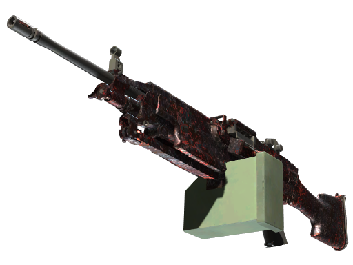 Buy CS2 machinegun StatTrak™ M249 | Magma (Factory New) skin