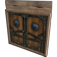 Buy Rust misc Pirate Ship Wooden Double Door skin