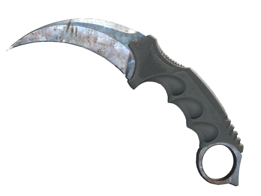 Buy CS2 knife ★ StatTrak™ Karambit | Rust Coat (Well-Worn) skin