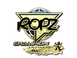 Buy CS2 sticker Sticker | ropz (Gold, Champion) | Antwerp 2022 skin