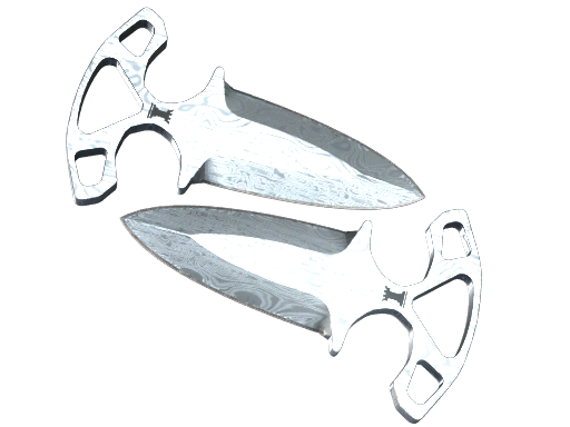 Buy CS2 knife ★ Shadow Daggers | Damascus Steel (Factory New) skin