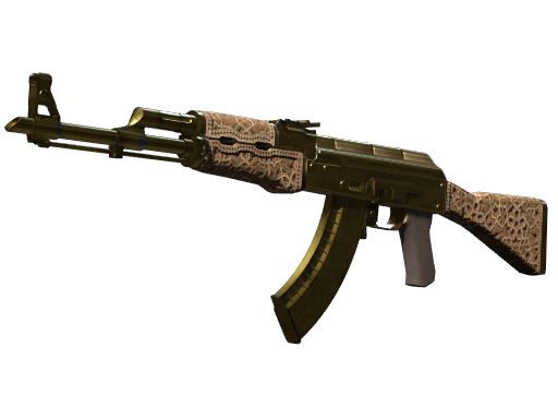 Buy CS2 rifle Souvenir AK-47 | Gold Arabesque (Battle-Scarred) skin
