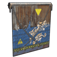 Buy Rust misc Factory Rolling Door skin