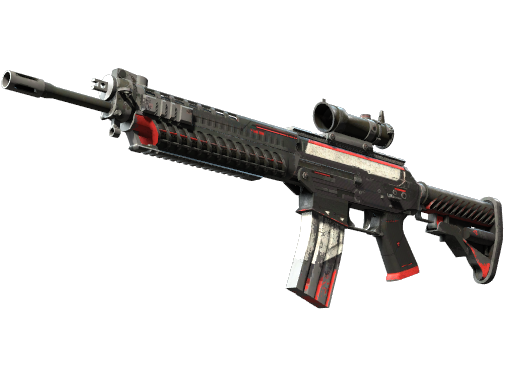 Buy CS2 rifle StatTrak™ SG 553 | Cyrex (Battle-Scarred) skin