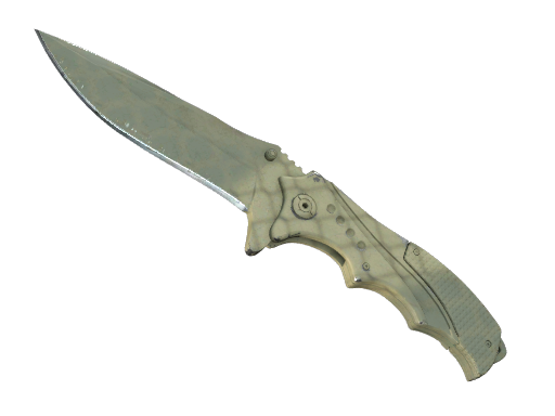 Buy CS2 knife ★ StatTrak™ Nomad Knife | Safari Mesh (Well-Worn) skin