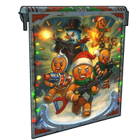 Buy Rust misc Gingerbread Raid Garage Door skin