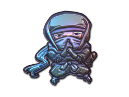 Buy CS2 sticker Sticker | Silent Ninja (Foil) skin