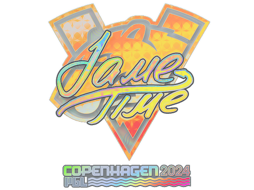 Buy CS2 sticker Sticker | Jame (Holo) | Copenhagen 2024 skin