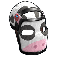 Buy Rust armor Cow Moo Flage Facemask skin